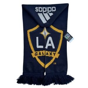 Los Angeles Galaxy Adidas Scarf Blue Gold Soccer MLS LA Football Merchandise Fan
